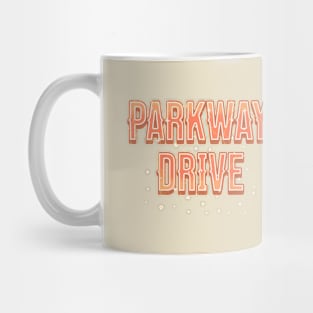 Drive text vintage Mug